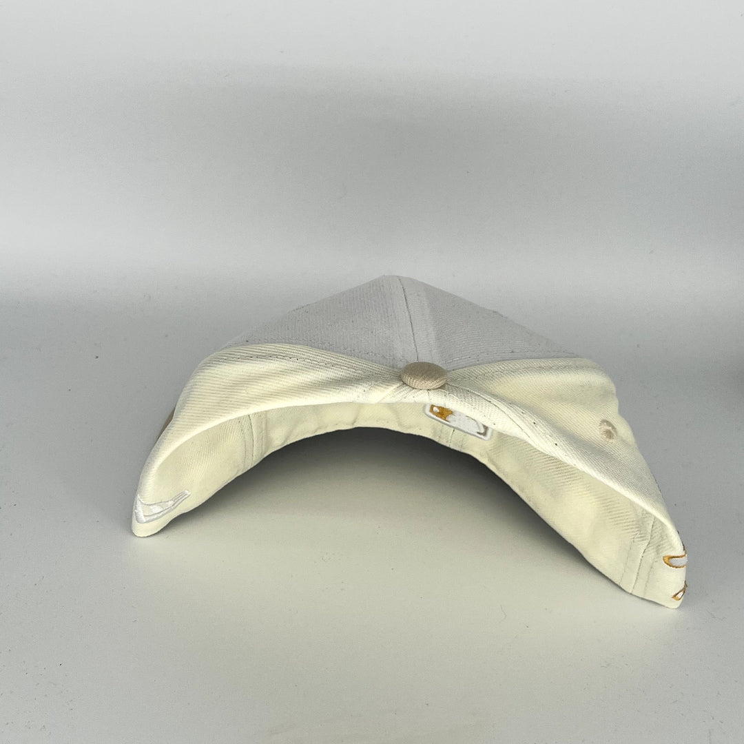 White Brown Atlanta Braves 30th Season In Atlanta SP New Era MLB 59Fifty Fitted Hat