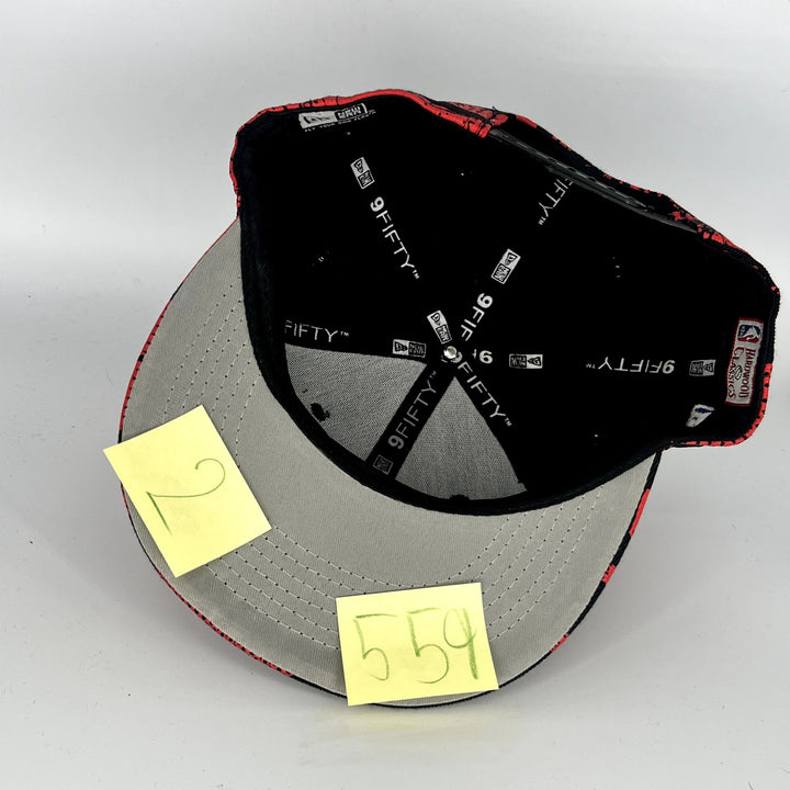 Black Red Toronto Raptors New Era NBA 9Fifty Snapback Hat