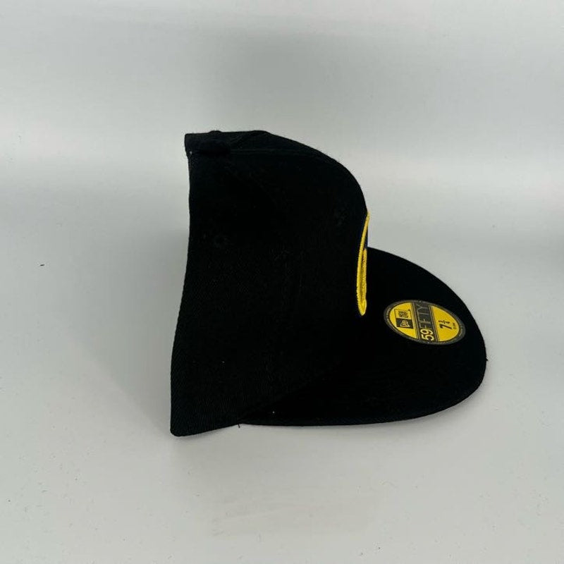 Black Golden State Warriors New Era NBA 59Fifty Fitted Hat