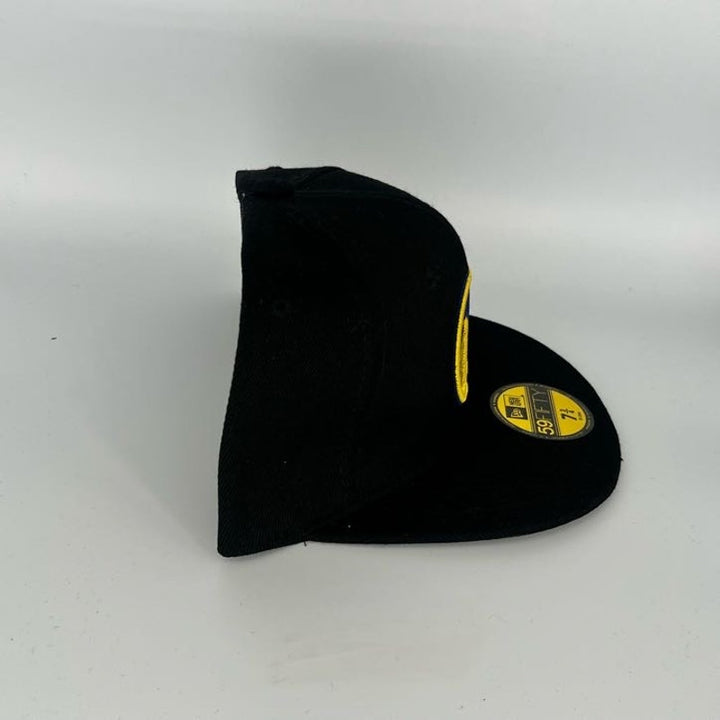 Black Golden State Warriors New Era NBA 59Fifty Fitted Hat