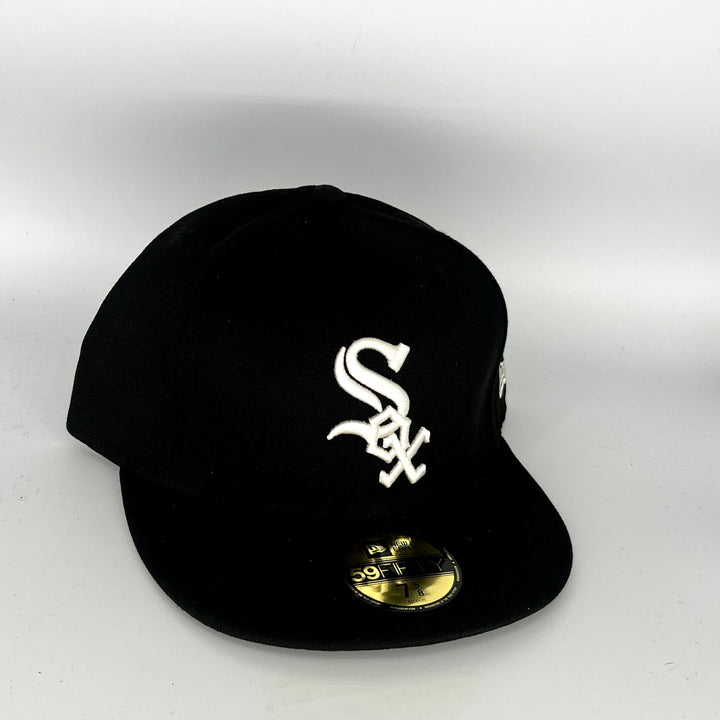 Black Chicago White Sox New Era MLB 59Fifty Fitted Hat