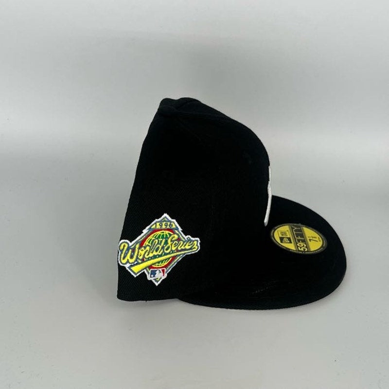 Black New York Yankees New Era MLB 59Fifty Fitted Hat