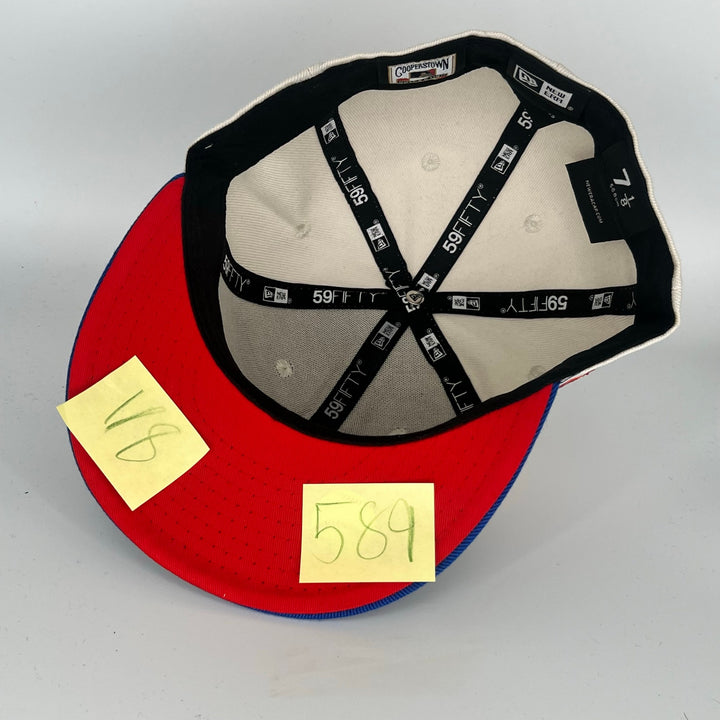 White Blue Los Angeles Dodgers 1981 World Series New Era MLB 59Fifty Fitted Hat