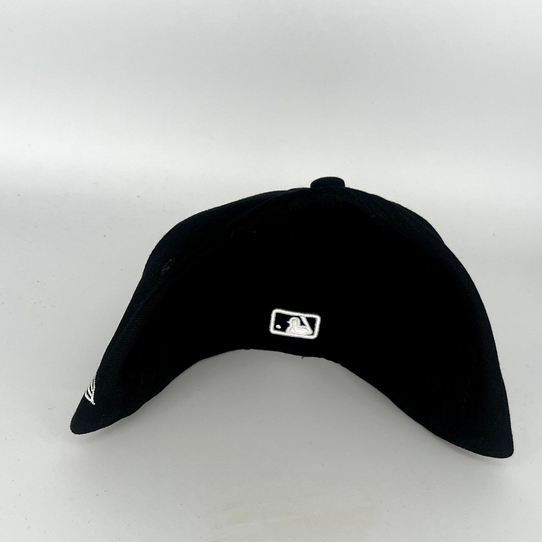 Black Atlanta Braves New Era MLB 59Fifty Fitted Hat