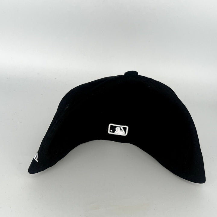 Black Atlanta Braves New Era MLB 59Fifty Fitted Hat