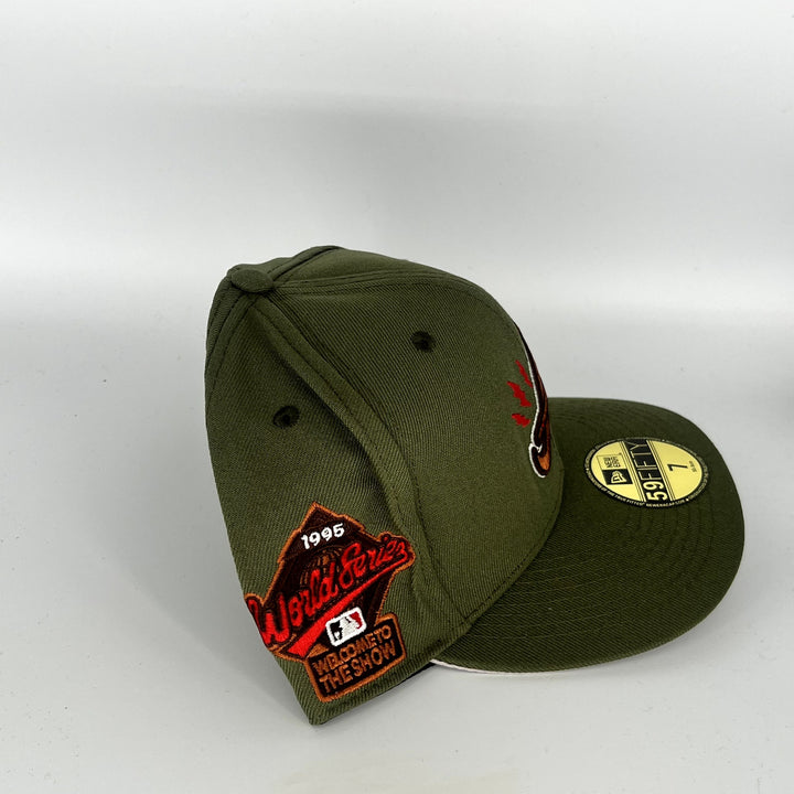 Green Atlanta Braves 1995 World Series SP New Era MLB 59Fifty Fitted Hat
