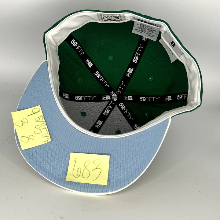 Green White Seattle Mariners 40TH Anniversary New Era MLB 59Fifty Fitted Hat