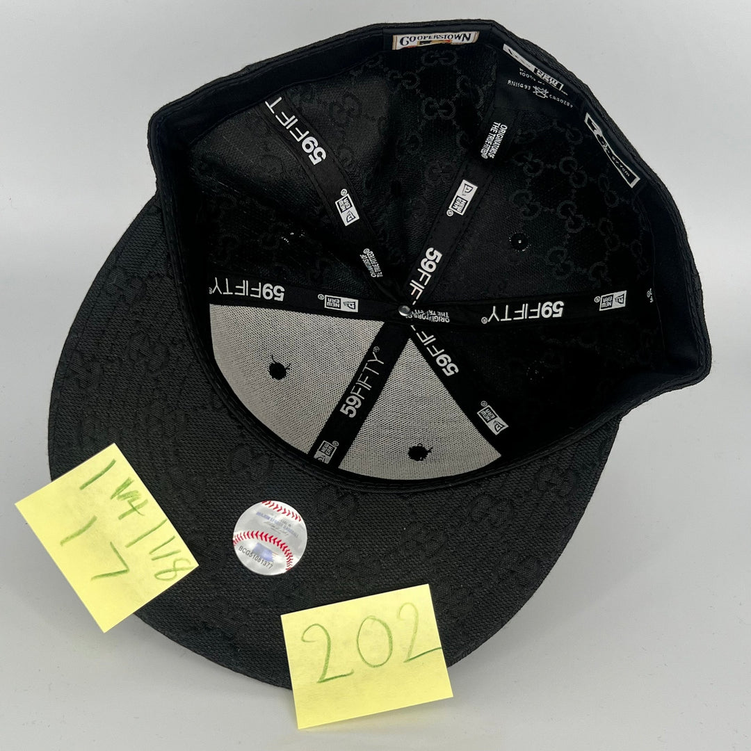 Black New York Yankees New Era MLB 59Fifty Fitted Hat