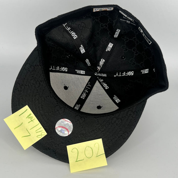 Black New York Yankees New Era MLB 59Fifty Fitted Hat