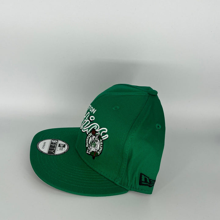 Green Boston Celtics Boston Celtics Side Patch New Era NBA 9Fifty Snapback Hat