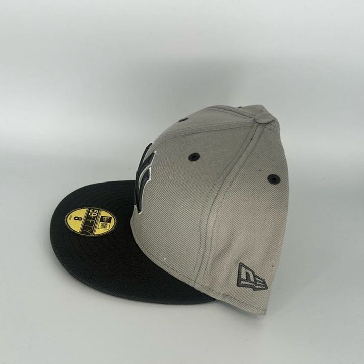 Gray Black New York Yankees New Era MLB 59Fifty Fitted Hats