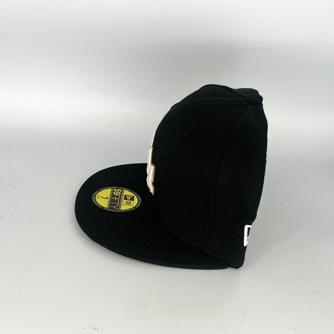 Black Los Angeles Dodgers 100TH Anniversary New Era MLB 59Fifty Fitted Hat