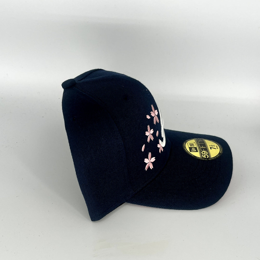 Black Atlanta Braves New Era MLB 59Fifty Fitted Hat