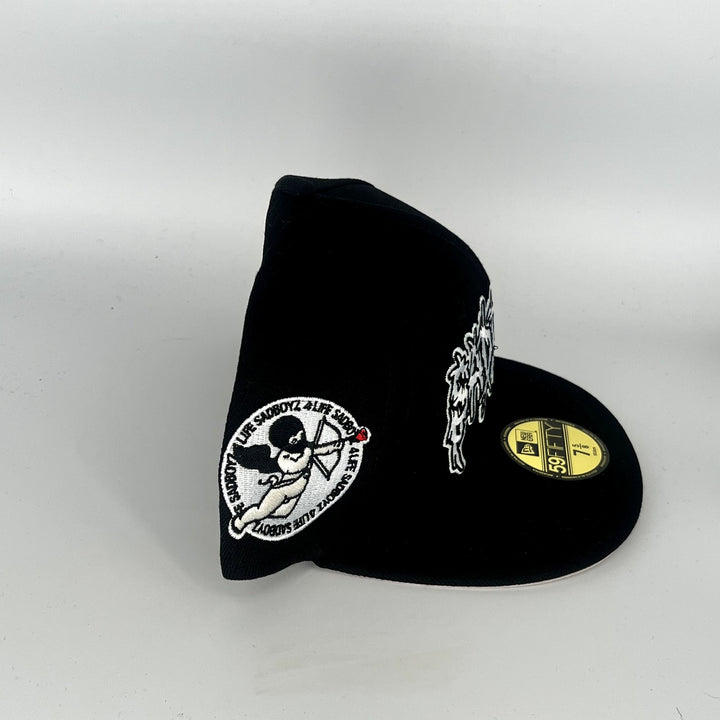 Black Sad Boyz 4 Life New Era 59Fifty Fitted Hat
