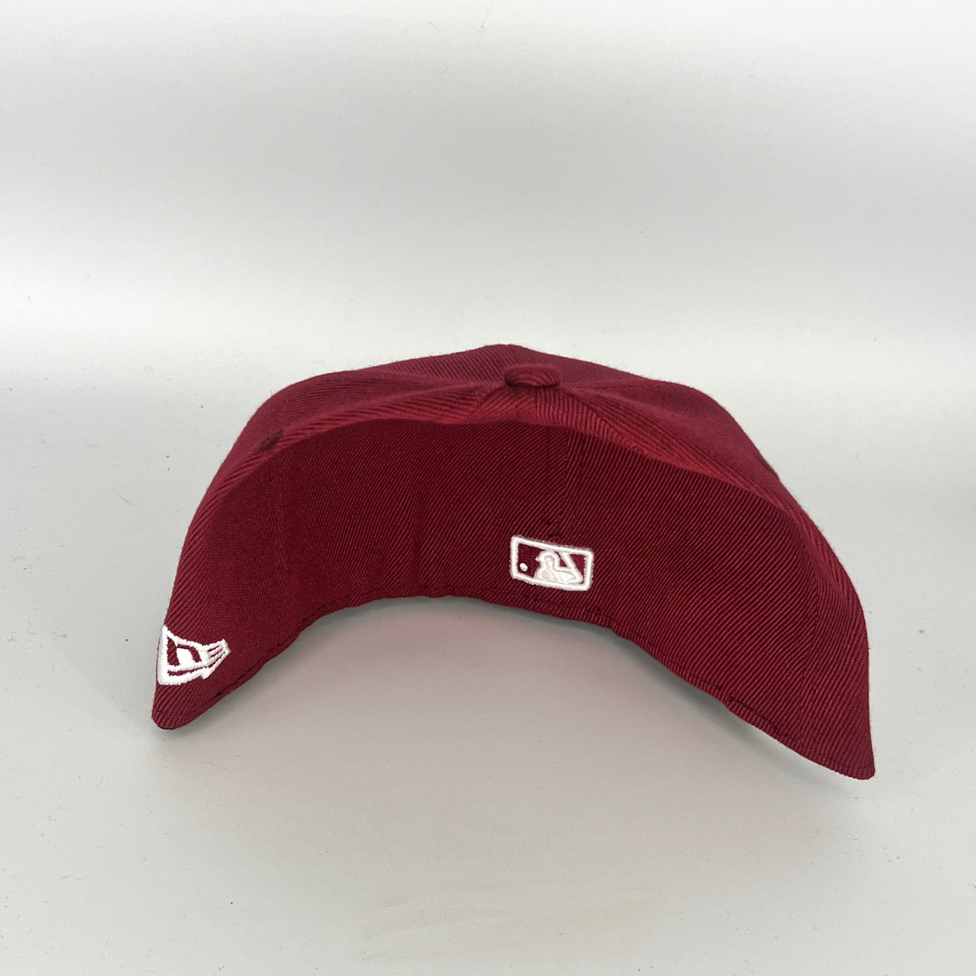 Maroon New York Yankees New Era MLB 59Fifty Fitted Hat