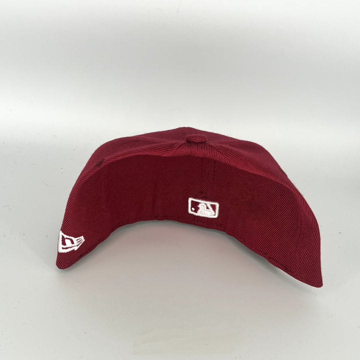 Maroon New York Yankees New Era MLB 59Fifty Fitted Hat
