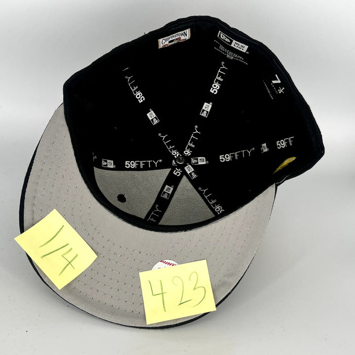 Black Los Angeles Dodgers 60TH Anniversary SP New Era MLB 59Fifty Fitted Hat