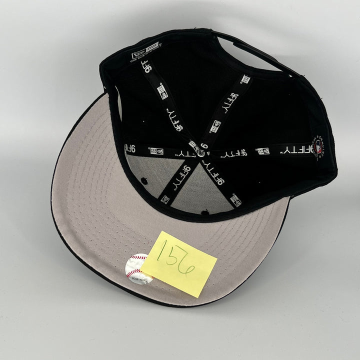 Black Los Angeles Dodgers Dodgers Side Patch New Era MLB 9Fifty Snapback Hat