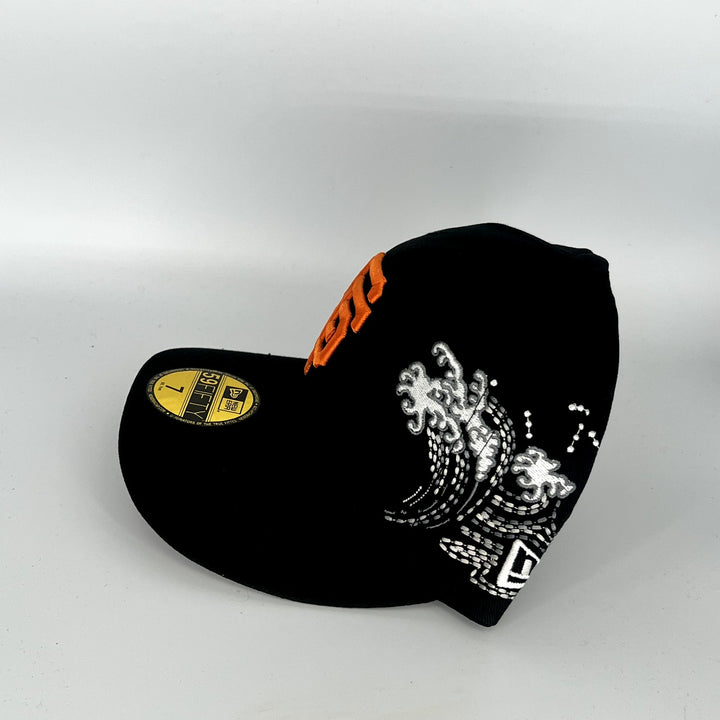 Black San Francisco Giants New Era MLB 59Fifty Fitted Hat