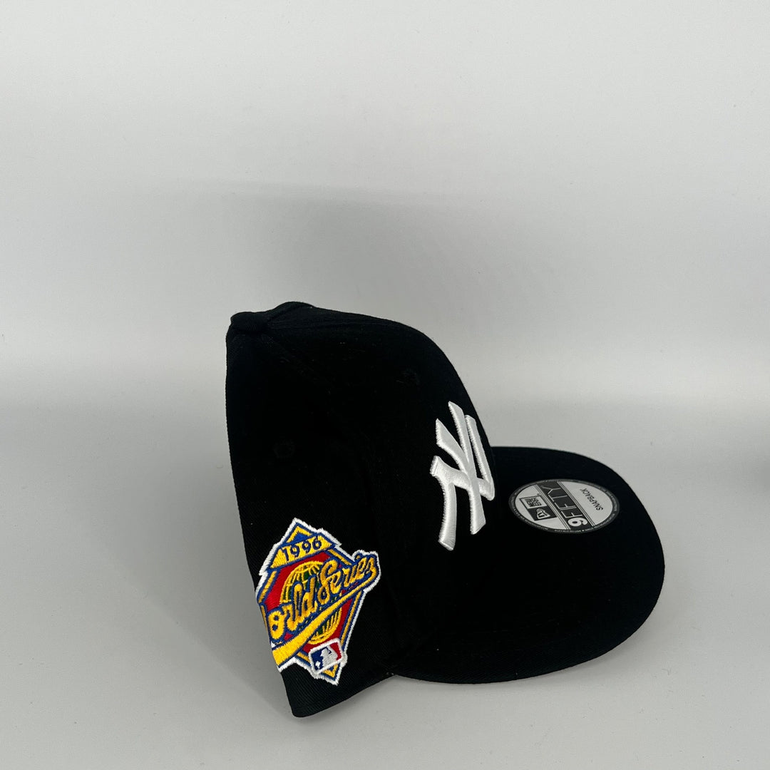 Black New York Yankees 1996 All Star Game World Series Side Patch New Era MLB 9Fifty Snapback Hat