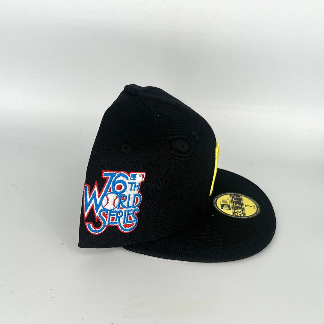 Black Pittsburgh Pirates 76TH World Series New Era MLB 59Fifty Fitted Hat