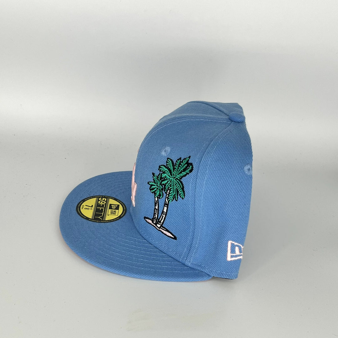 Blue Los Angeles Dodgers 50TH Anniversary SP New Era MLB 59Fifty Fitted Hat