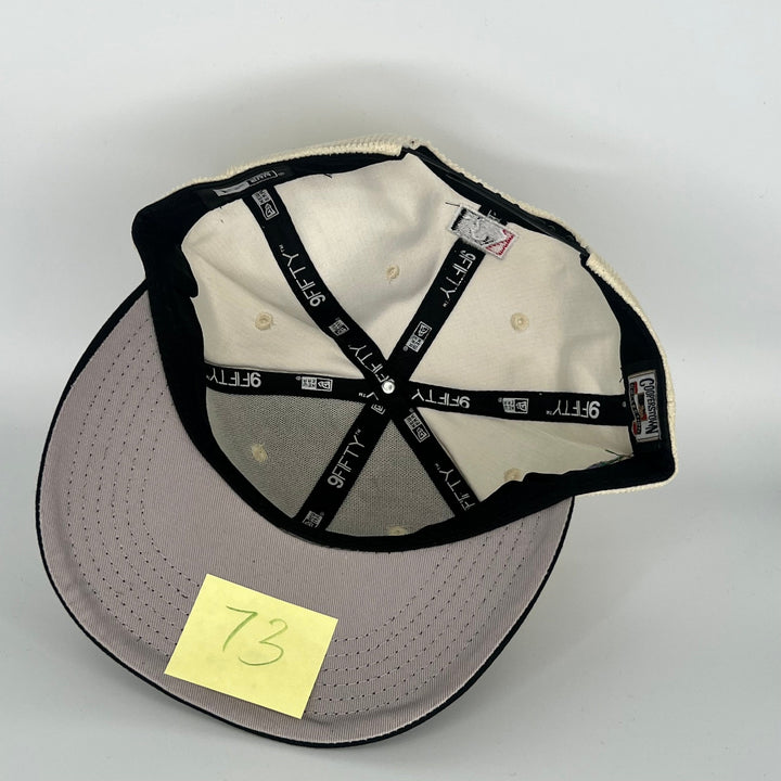 Cream Black San Francisco Giants San Francisco Giants Side Patch New Era MLB 9Fifty Snapback Hat