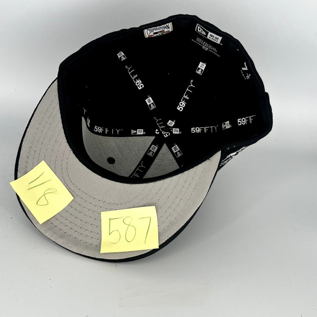 Black Los Angeles Dodgers New Era MLB 59Fifty Fitted Hat