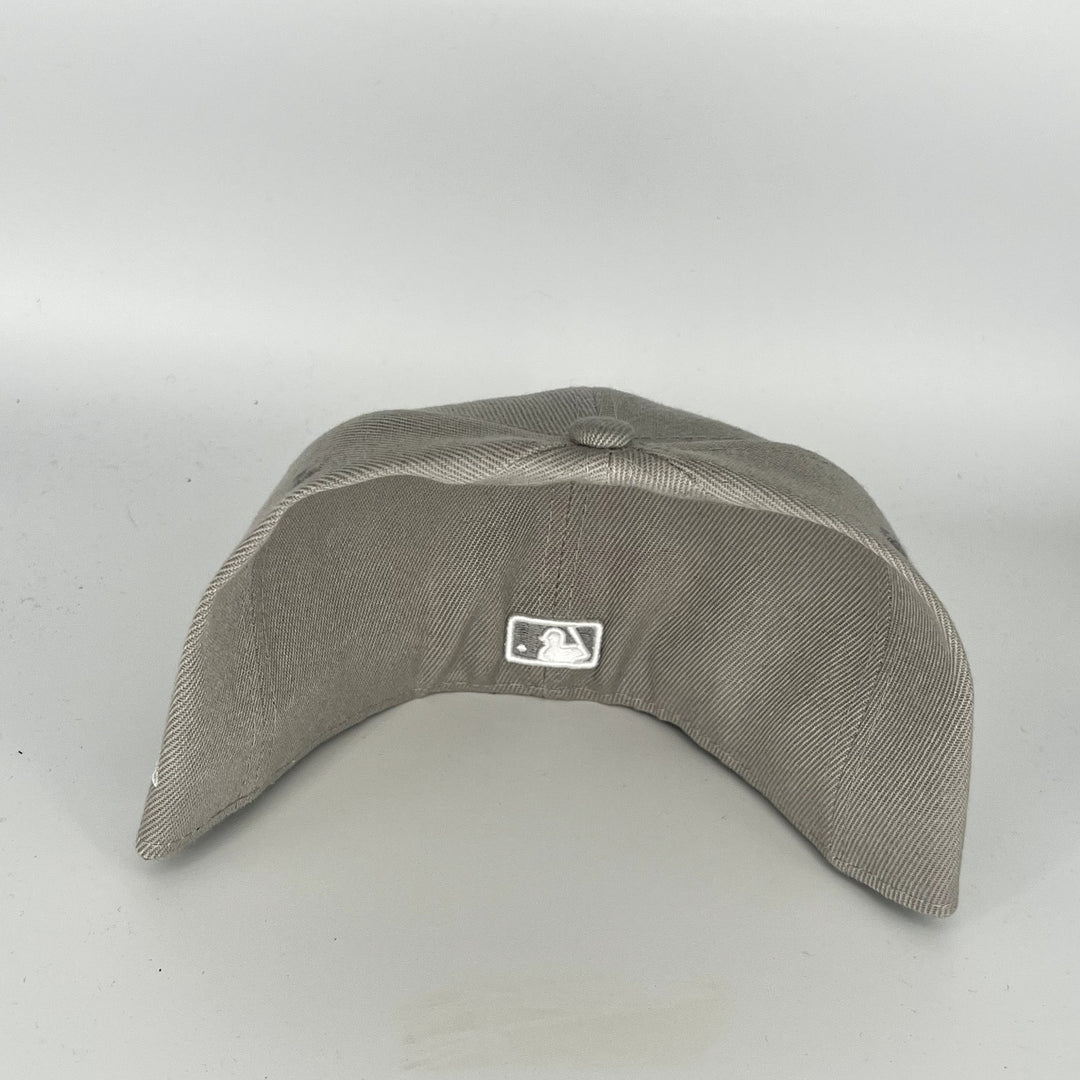 Gray Los Angeles Dodgers New Era MLB 59Fifty Fitted Hat