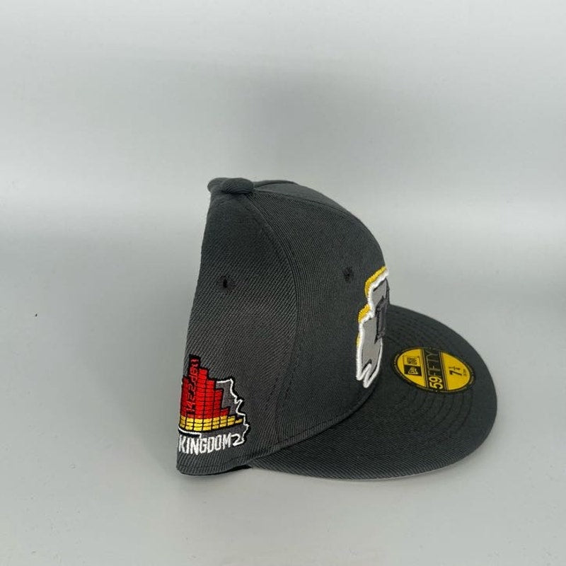Gray Kansas City Royals New Era MLB 59Fifty Fitted Hat