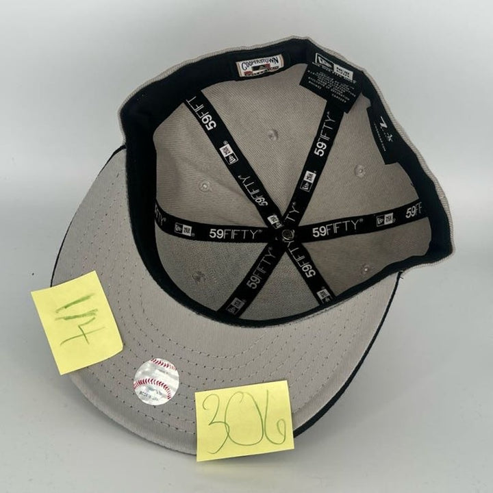 Gray Black New York Yankees New Era MLB 59Fifty Fitted Hat