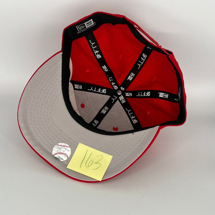 Red Los Angeles Angels ANAELS New Era MLB 9Fifty Snapback Hat