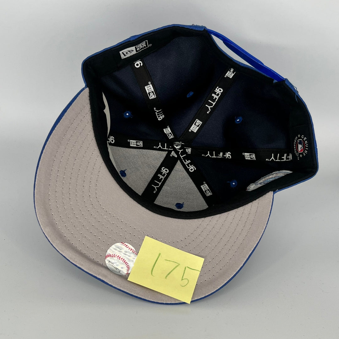 Blue Los Angeles Dodgers 60th Anniversary Side Patch New Era MLB 9Fifty Snapback Hat