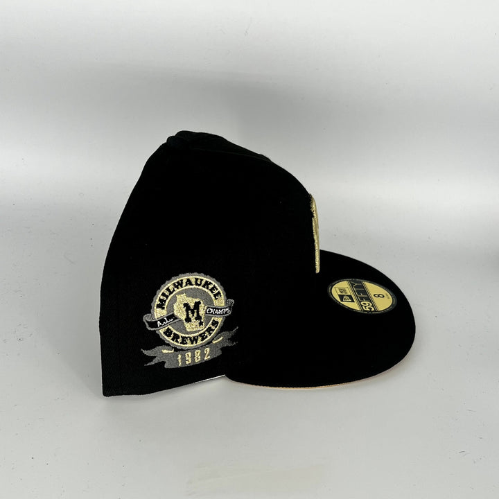 Black Milwaukee Brewers 1982 SP New Era MLB 59Fifty Fitted Hat
