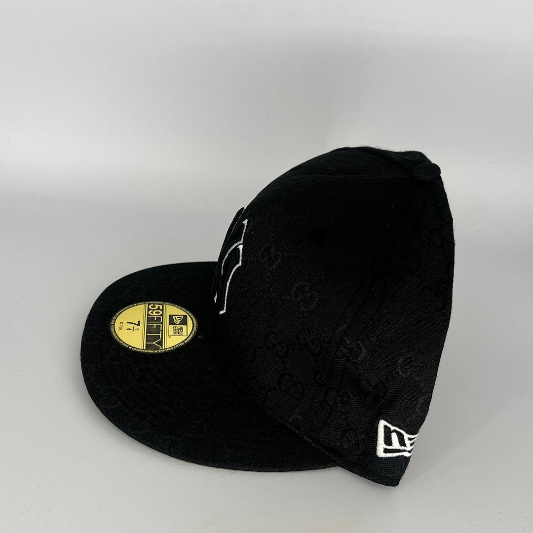 Black New York Yankees New Era MLB 59Fifty Fitted Hat
