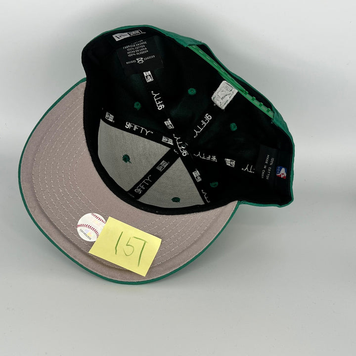 Green Boston Celtics 2024 NBA Champions Side Patch New Era NBA 9Fifty Snapback Hat