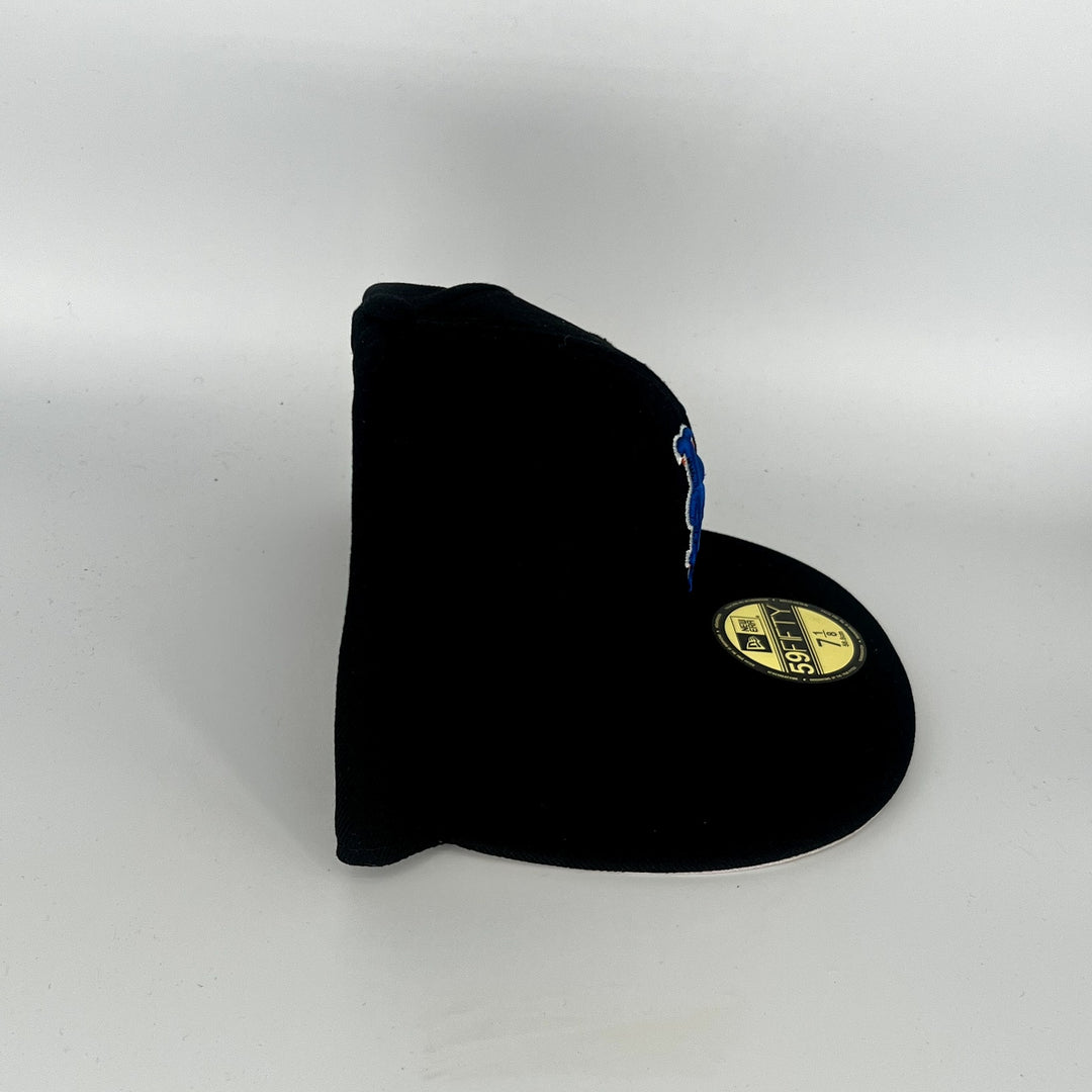 Black New York Mets New Era MLB 59Fifty Fitted Hat
