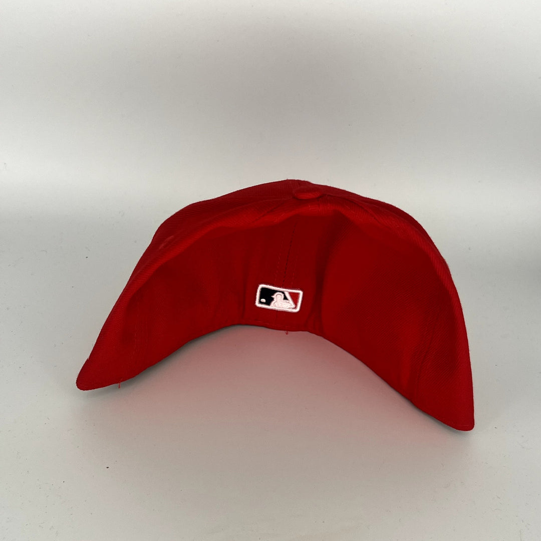 Red Los Angeles Angels New Era MLB 59Fifty Fitted Hat