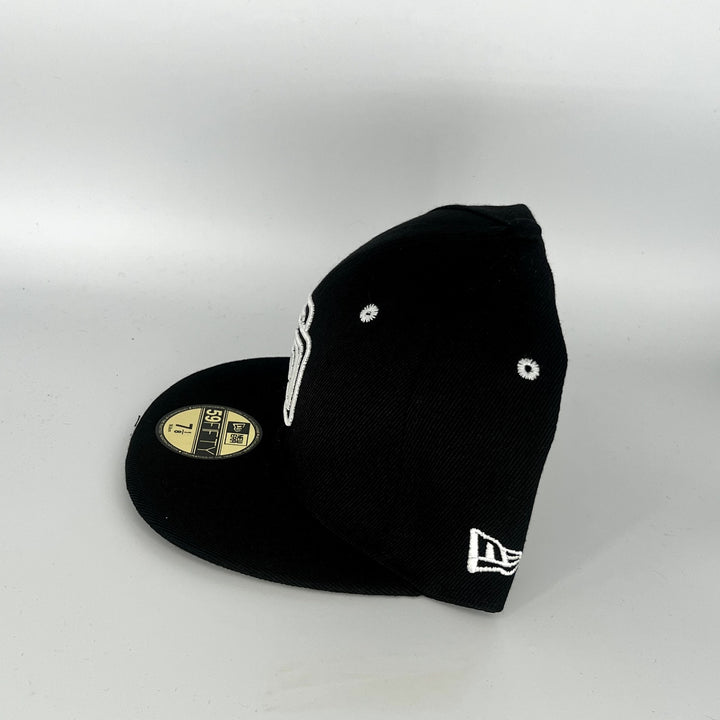 Black San Diego Padres New Era MLB 59Fifty Fitted Hat