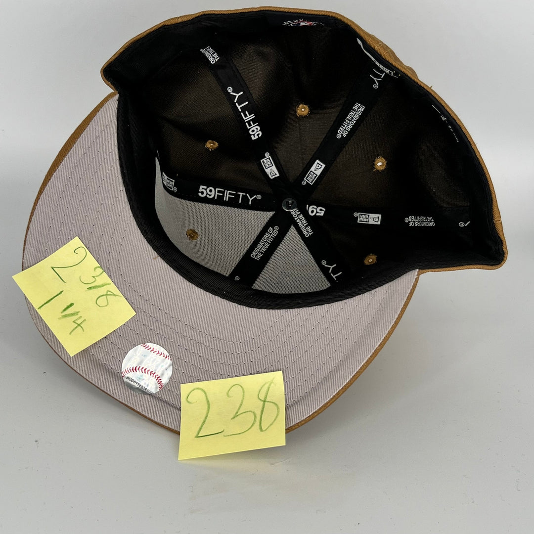 Brown Los Angeles Dodgers New Era MLB 59Fifty Fitted Hat