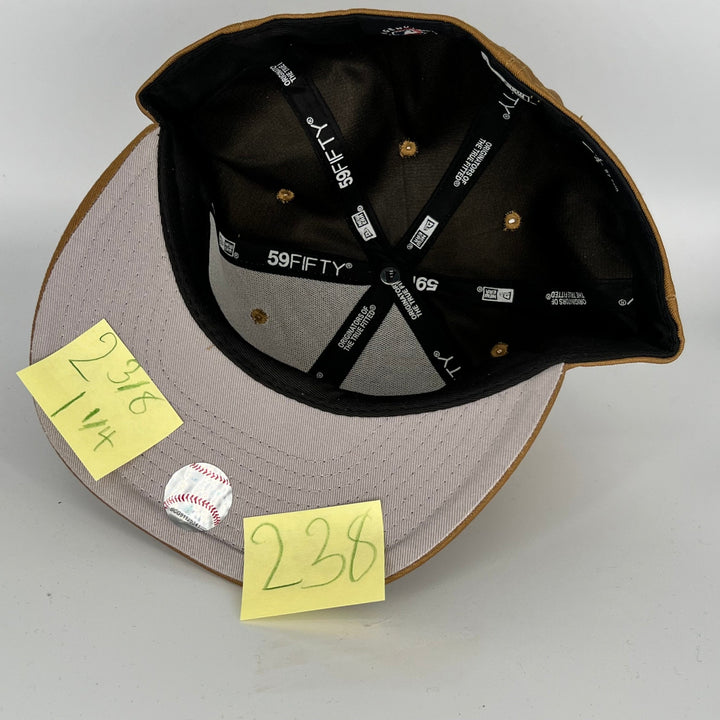 Brown Los Angeles Dodgers New Era MLB 59Fifty Fitted Hat