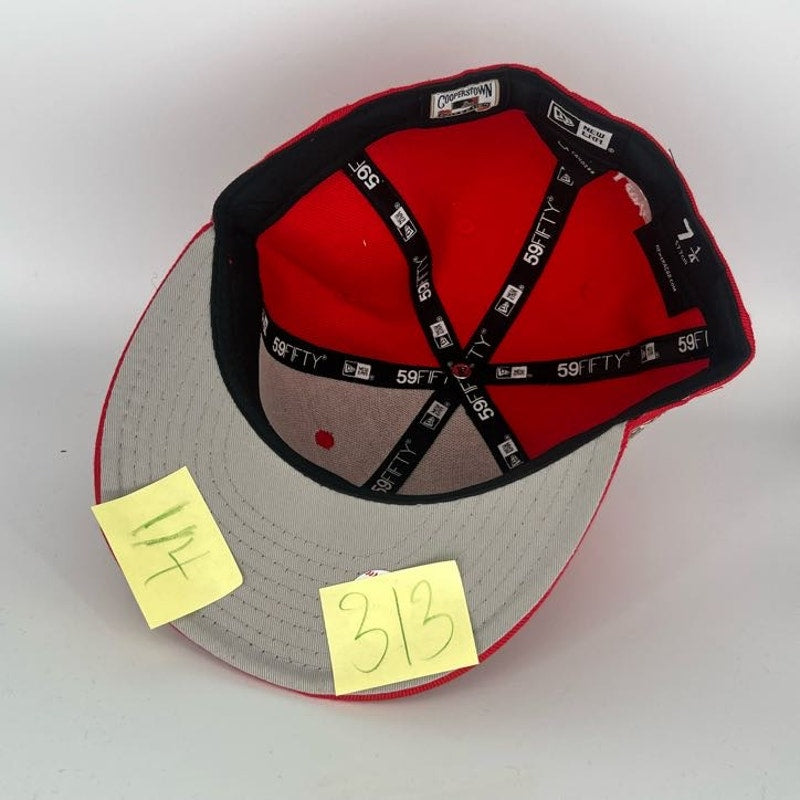 Red Los Angeles Dodgers New Era MLB 59Fifty Fitted Hat