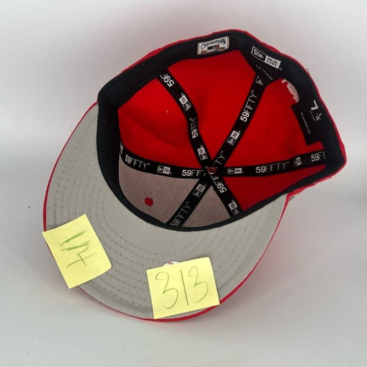 Red Los Angeles Dodgers New Era MLB 59Fifty Fitted Hat