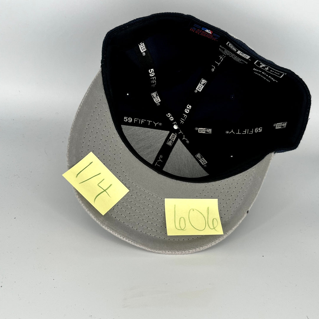 Black Gray New York Yankees New Era MLB 59Fifty Fitted Hat