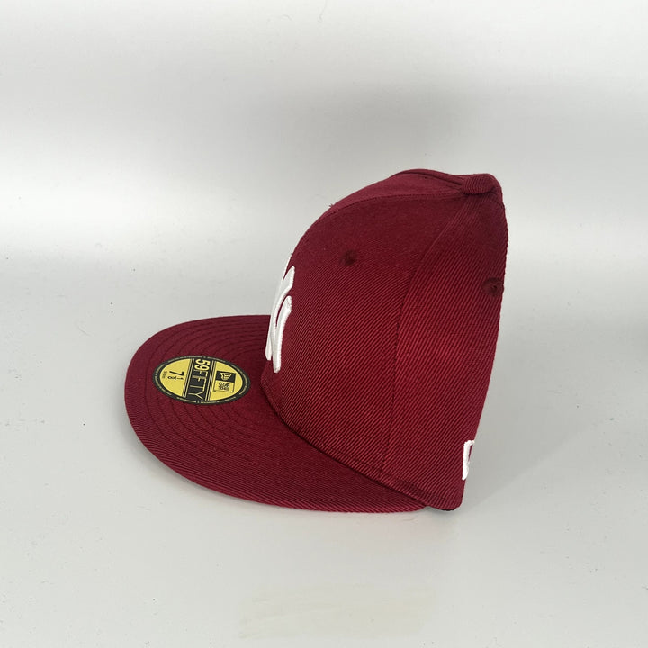 Maroon New York Yankees New Era MLB 59Fifty Fitted Hat