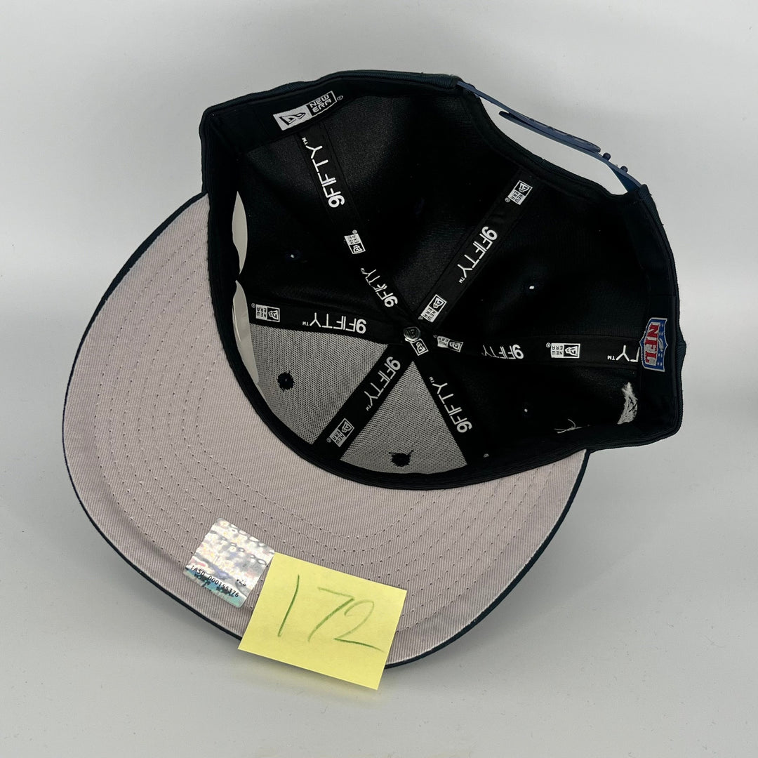 Navy Dallas Cowboy 50 Star Side Patch New Era NFL 9Fifty Snapback Hat