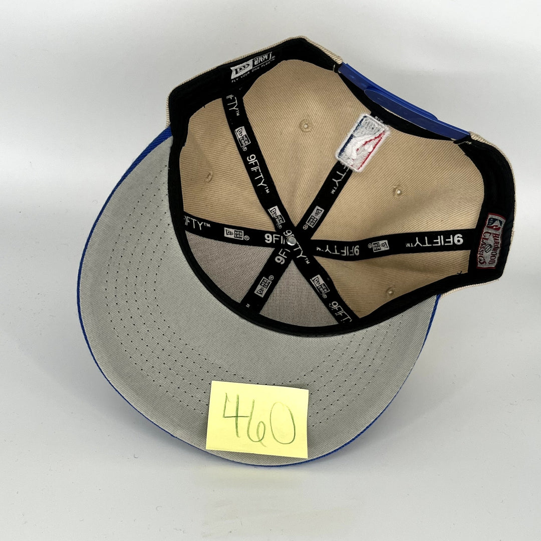 Brown Blue Dallas Mavericks New Era NBA 9Fifty Snapback Hat