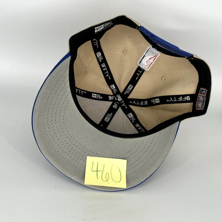Brown Blue Dallas Mavericks New Era NBA 9Fifty Snapback Hat