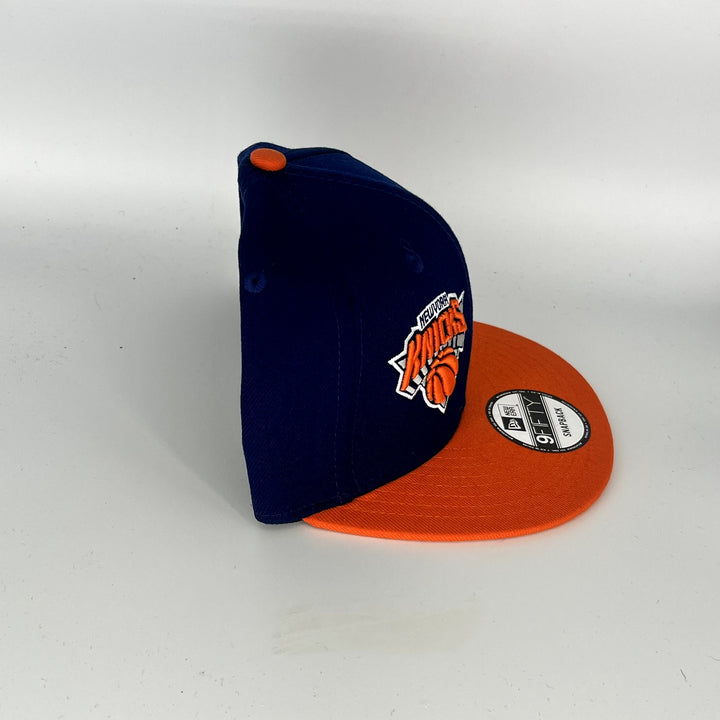 Blue Orange New York Knicks New Era NBA 9Fifty Snapback Hat