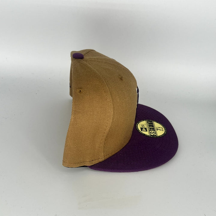 Brown Purple Detroit Tigers New Era MLB 59Fifty Fitted Hat